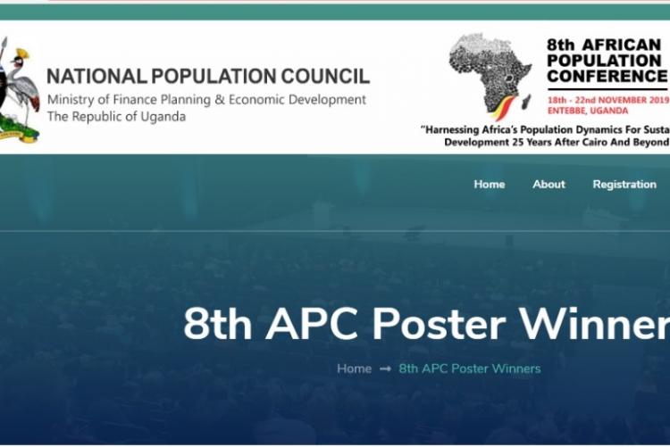 UoN Students win Poster Competition in the 8th African Population